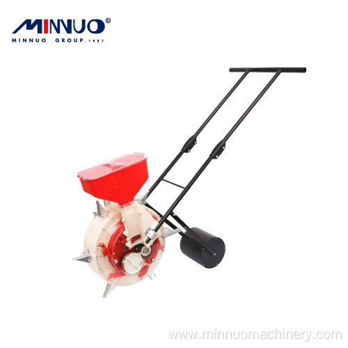 Manual portable agricultural seeder machine